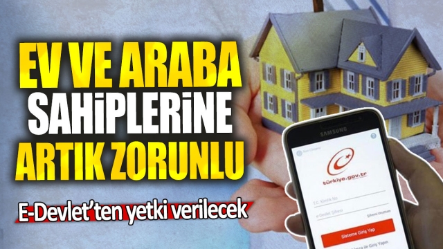 Ev ve Araba Sahiplerine Yeni Zorunluluk