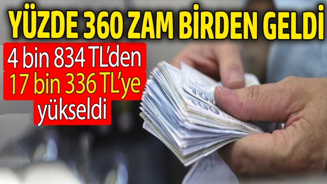 Fiyatlar 4.834 TL'den 17.336 TL'ye Çıktı