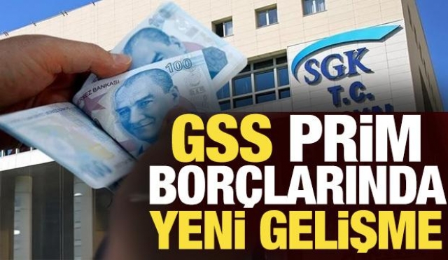 GSS Borçlarına Yönelik Yeni Düzenleme!