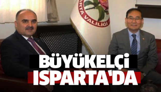 Güney Kore Büyükelçisi, Isparta'da