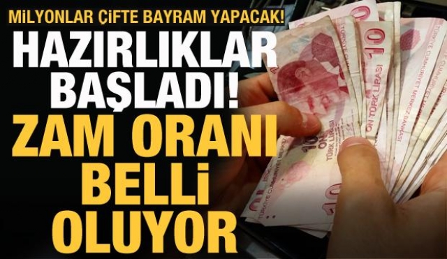 Haber: Çifte bayram! zam oranları belli oldu