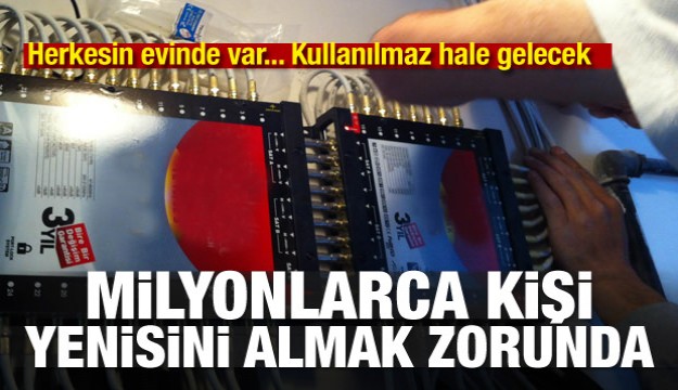 Herkesin evinde var! Kullanılmaz hale gelecek