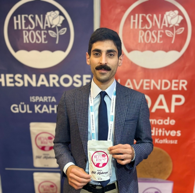 HesnaRose Gül Ürünleri, Uluslararası Helal Expo'da Isparta'yı Gururlandırdı!