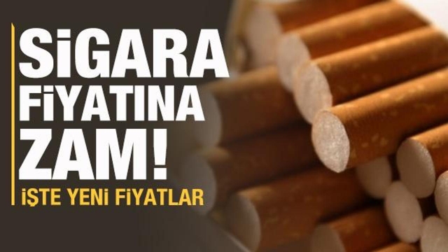 Sigaraya Yeni Zamlar Geldi! İşte Güncellenen Fiyatlar