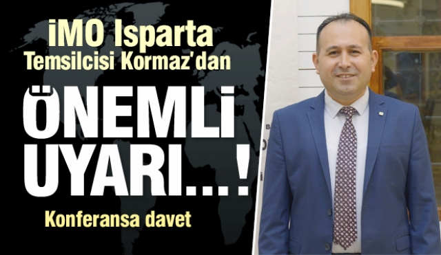 İMO Isparta'dan önemli bilgilendirme ve davet!