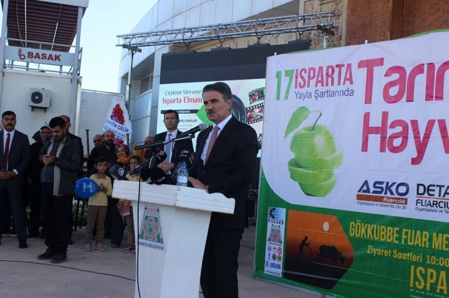 Isparta 17. Göller Bölgesi Tarım ve Hayvancılık Fuarı Açıldı