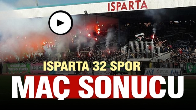 Isparta 32 Spor deplasman maç sonucu