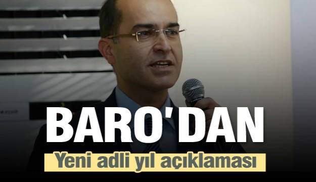 Isparta Barosu’ndan yeni adli yıl açıklaması