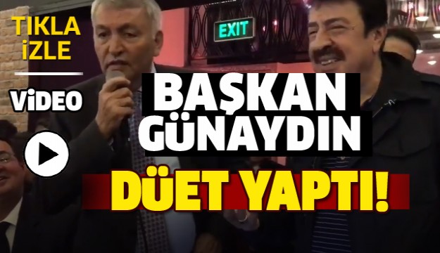 ISPARTA BELEDİYE BAŞKANI YUSUF ZİYA GÜNAYDIN ŞARKI SÖYLEDİ