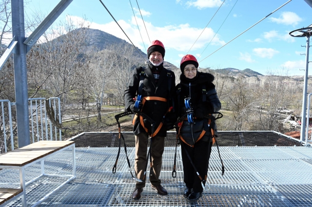 Isparta Belediyesi, 950 Metrelik Zipline Tesisiyle Adrenalin Severlere Heyecanlı Anlar Sunuyor