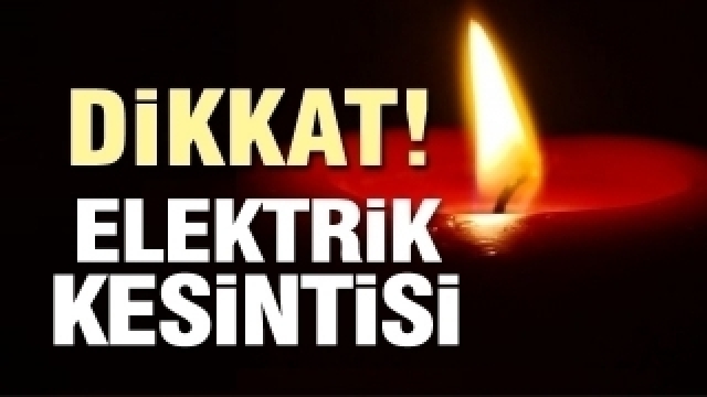 Isparta’da bu bölgede planlı elektrik kesintisi 