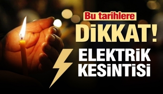 Isparta’da bu  mahallede 2 saat elektrik kesintisi olacak