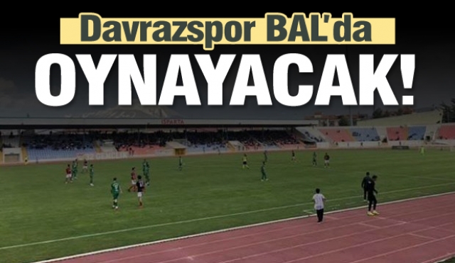 Isparta Davrazspor BAL'da oynamaya hak kazandı