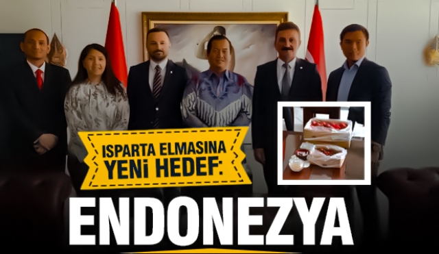 Isparta Elması’nda yeni hedef ; Endonezya