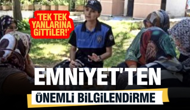 Isparta Emniyet Müdürlüğünden Orman Yangınları Hakkında Bilgilendirme

