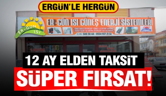 Isparta Ergün Enerji'den yıl sonuna özel dev fırsat!