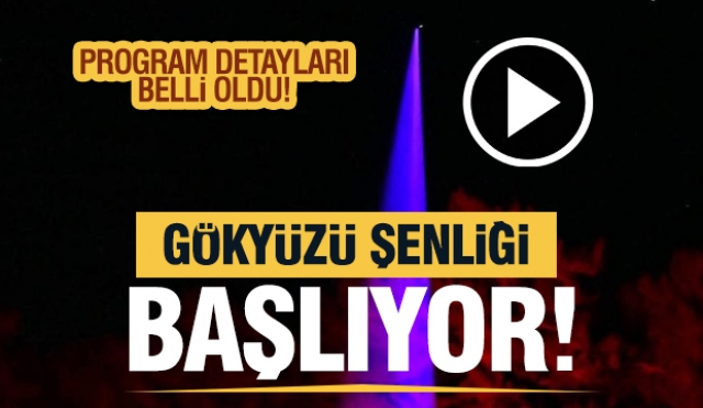 Isparta Gökyüzü Gözlem Şenliği Başlıyor