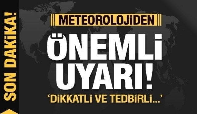 ISPARTA HABER: BÖLGEMİZ İÇİN METEOROLOJİK UYARI