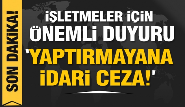 ISPARTA HABER: YAPTIRMAYAN YANDI! İDARİ CEZA VAR!