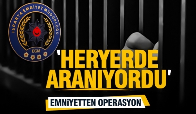 ​
Isparta İl Emniyet Müdürlüğü'nden Önemli Operasyon