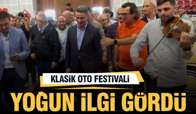 Isparta Klasik Otomobil Festivali Yoğun İlgi Gördü