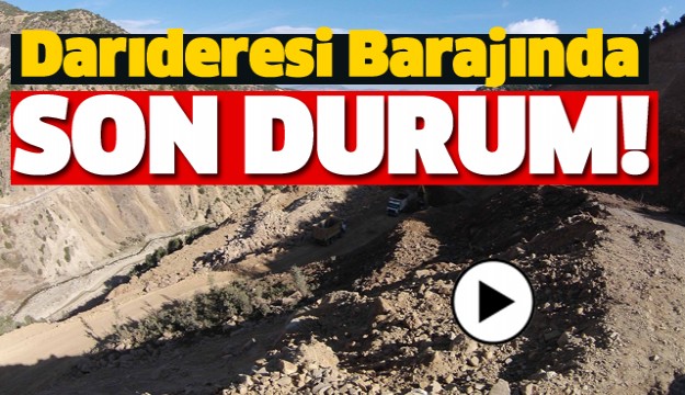  ISPARTA MERKEZ DARIDERESİ 2 BARAJINDA SON DURUM