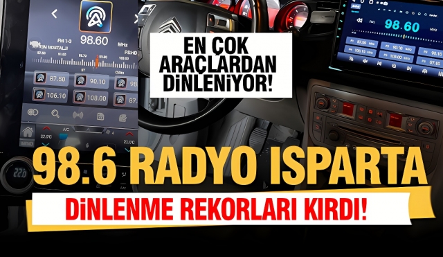 Isparta’nın Yol Arkadaşı: 98.6 MHz Radyo Isparta