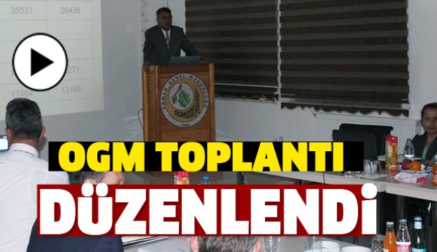 ISPARTA OGM MAYIS AYI TOPLANTISI YAPILDI