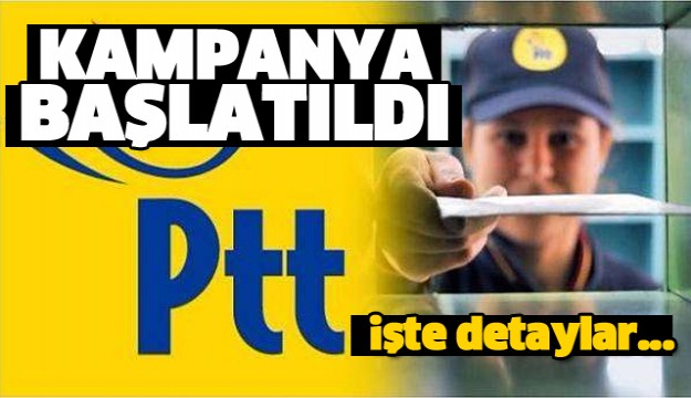 ISPARTA PTT YILBAŞI KAMPANYASI BAŞLATTI