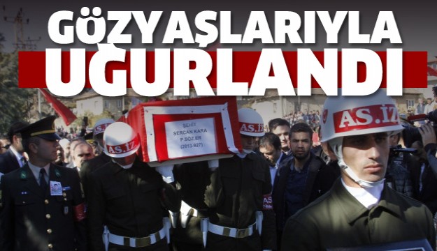 Isparta Şehidini Gözyaşlarıyla Uğurladı