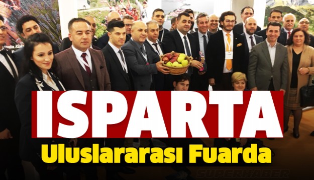 ISPARTA ULUSLARARASI FUARDA TANITILIYOR