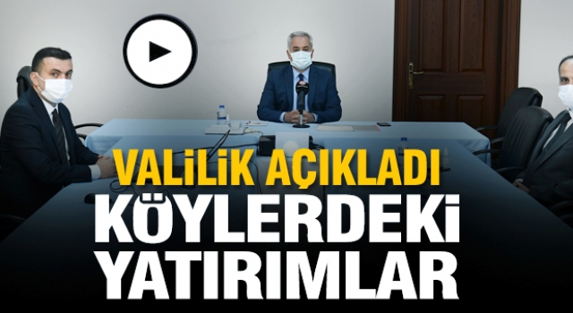 ISPARTA VALİLİĞİ 2021 YILINDA YAPILAN YATIRIMLARI AÇIKLADI