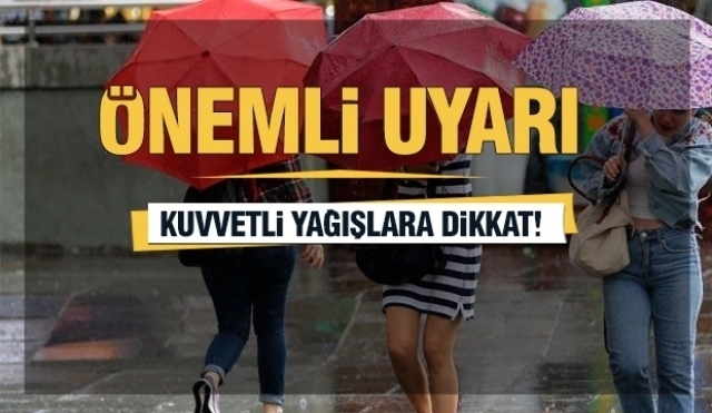 Isparta ve Bölge İçin Meteorolojiden Kritik Uyarı