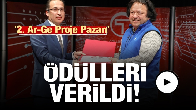 Isparta'da “2. Ar-Ge Proje Pazarı” Ödülleri Verildi