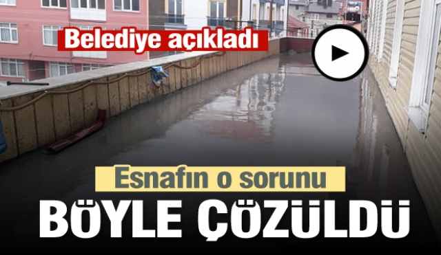 Isparta'da Belediye esnafın sorununu böyle çözdü!