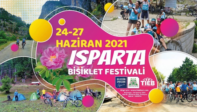 ISPARTA'DA BİSİKLET FESTİVALİ 2021