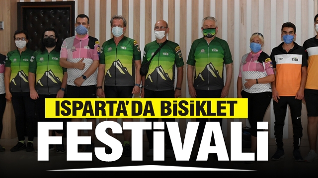 Isparta'da bisiklet festivali 7 ülke, 57 şehir katılıyor