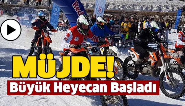 ISPARTA'DA DAVRAZ MOTOSNOW BAŞLADI