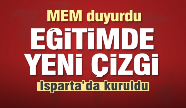 Isparta'da Eğitim Akademisi Kuruldu...! Eğitimde Yeni Bir Çizgi!