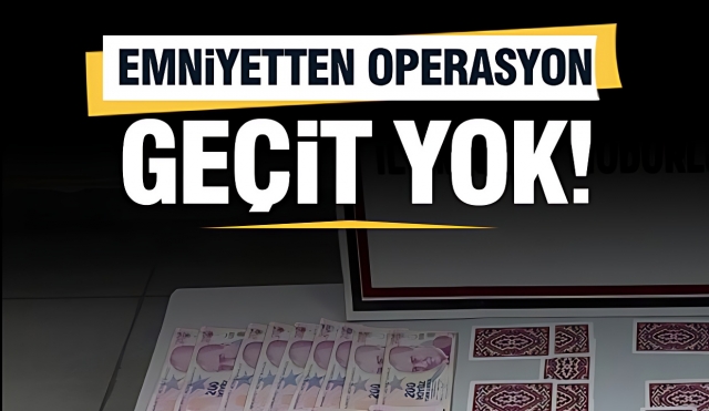 Isparta'da Emniyetten Kumar Operasyonu