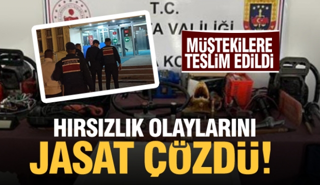 Isparta'da Evden Hırsızlık olaylarını JASAT çözdü 