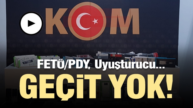 Isparta'da FETÖ/PDY ve uyuşturucu operasyonları