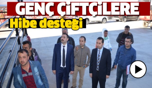 Isparta'da Genç Çiftçilere Hibe