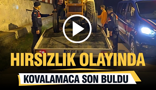 Isparta'da Hırsızlık Olayında Kovalamaca Son Buldu