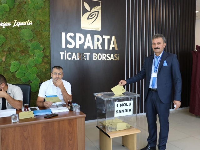 ISPARTA'DA ITB VE ITSO'DA BAŞKANLAR DEĞİŞTİ