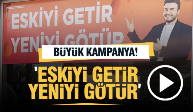 Isparta'da Mobilya’da “Eskiyi Getir, Yeniyi Götür” Kampanyası Başladı!