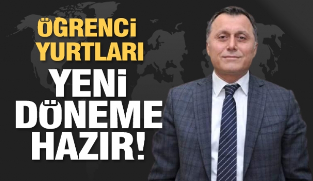 Isparta'da öğrenci yurtları yeni döneme hazır!