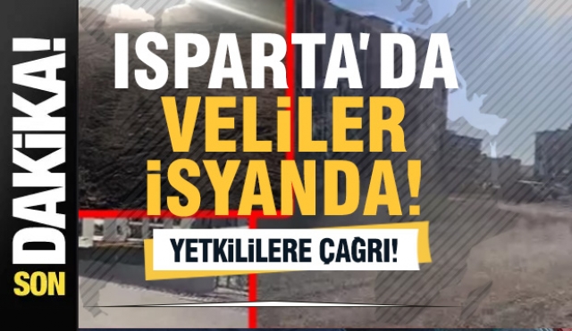 ISPARTA'DA OKUL YOLUNDA ‘TOZ ÇİLESİ’Nİ KİM BİTİRECEK?