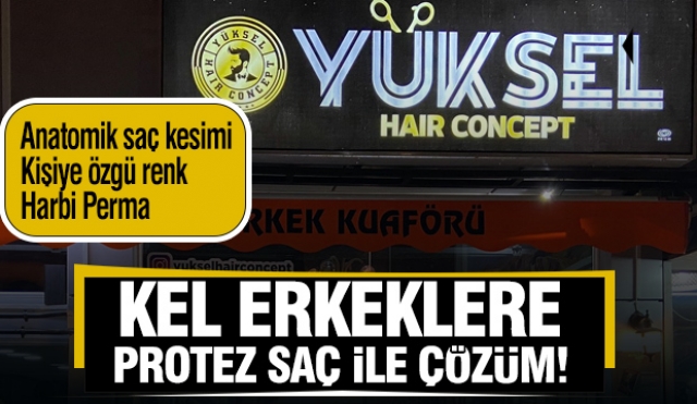 ISPARTA'DA PROTEZ SAÇ İÇİN TEK ADRES YÜKSEL HAİR CONCEPT!