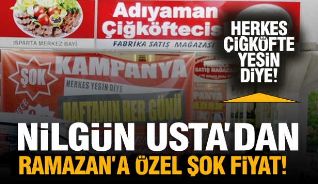 Isparta'da Ramazan coşkusunu, Nilgün Usta'nın çiğköfte lezzetiyle yaşayın!